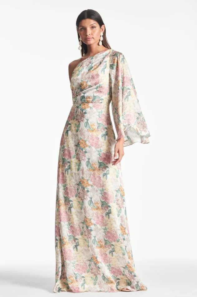 Formal Women Sachin and Babi Keely Gown 8211 Antique Bouquet