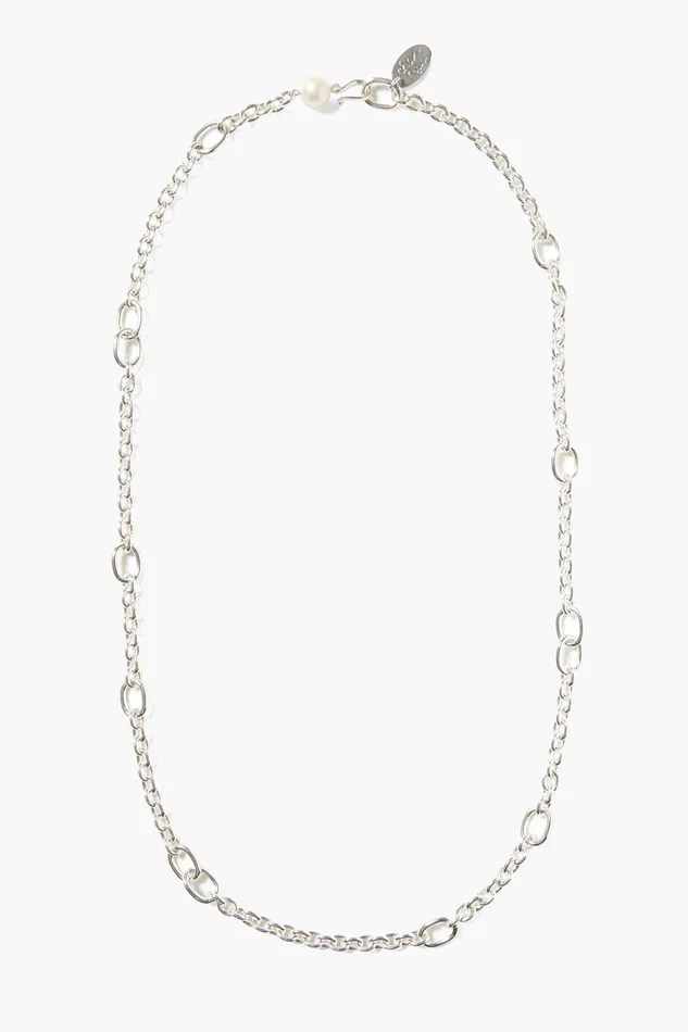 Frances Long Necklace Silver Women Chan Luu Necklaces