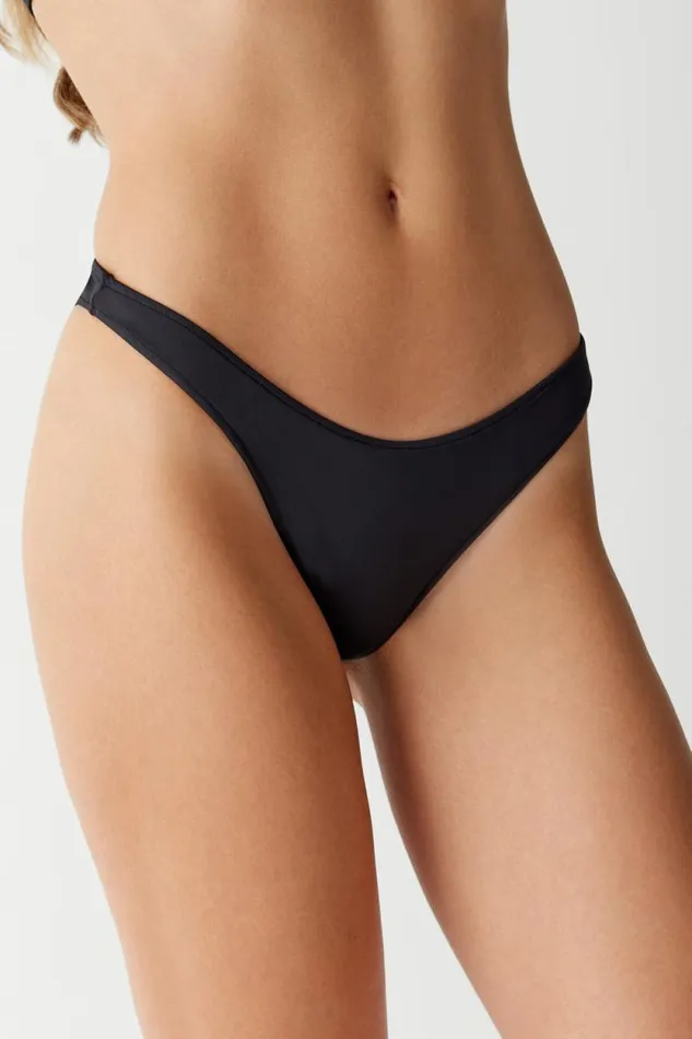 Frankies Bikinis Bikinis Women Dove Classic Bikini Bottom Black