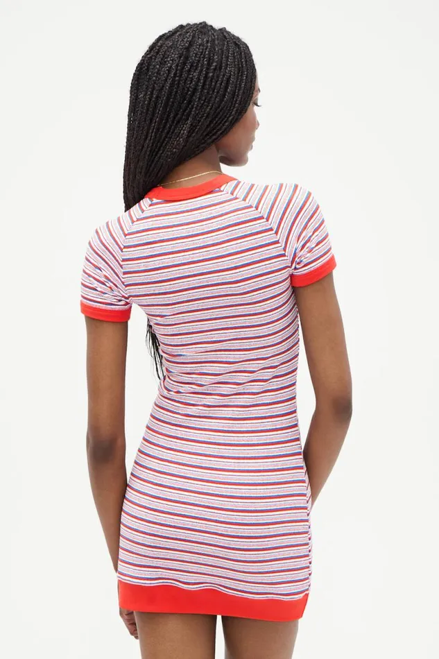 Frankies Bikinis Dresses Women June Terry Mini Dress American Summer