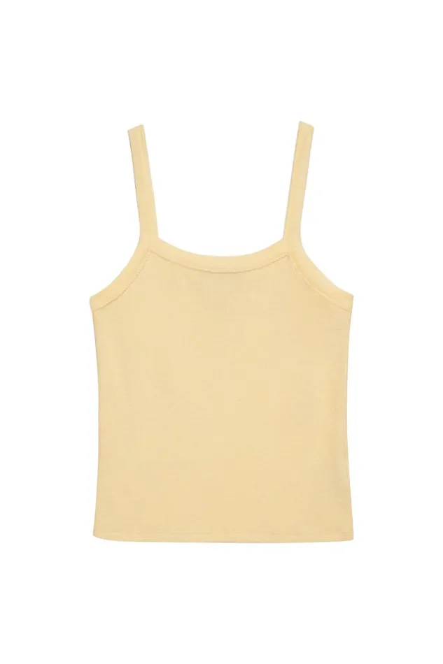 Frankies Bikinis Tops Women X DJERF AVENUE Terry Tank Top Baby Sun