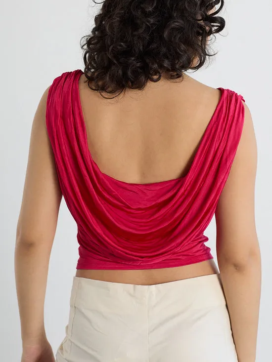 Galla Top Raspberry Tops Lisa Says Gah Women