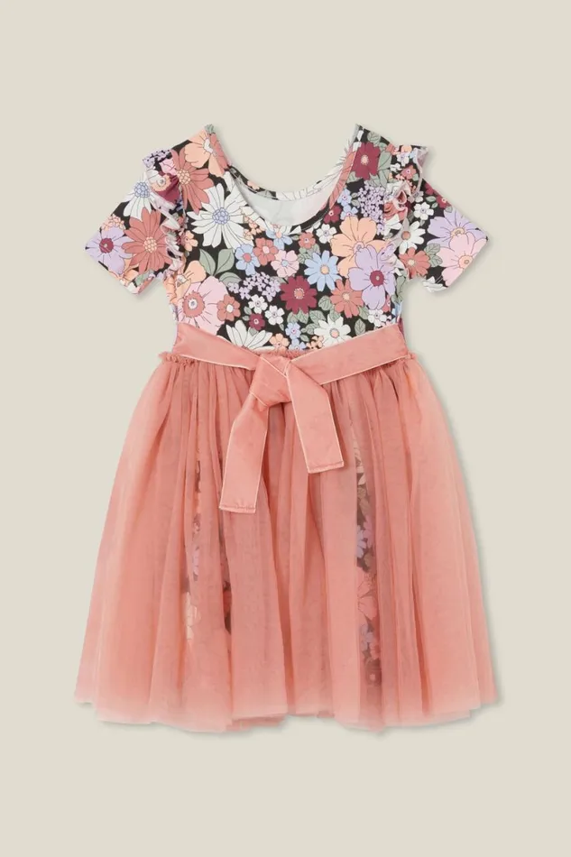 Girls 214 Dresses Cotton On Sophia Dress Up Dress Quinn Floralphantom