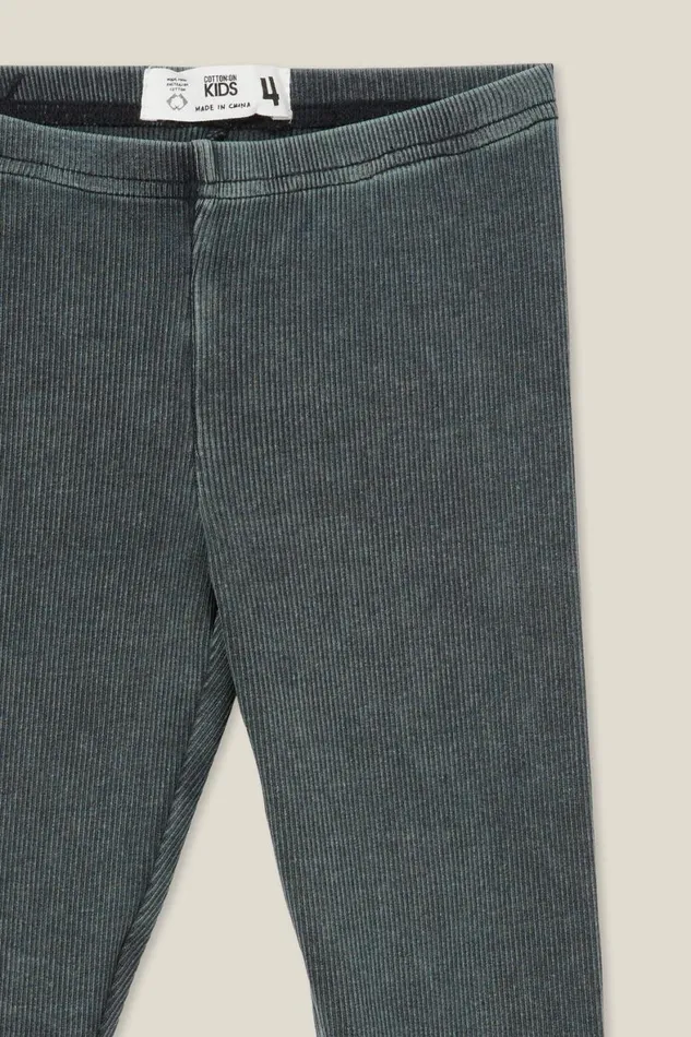 Girls 214 Leggings Pants and Jeans Cotton On Huggie Tights Blackwash