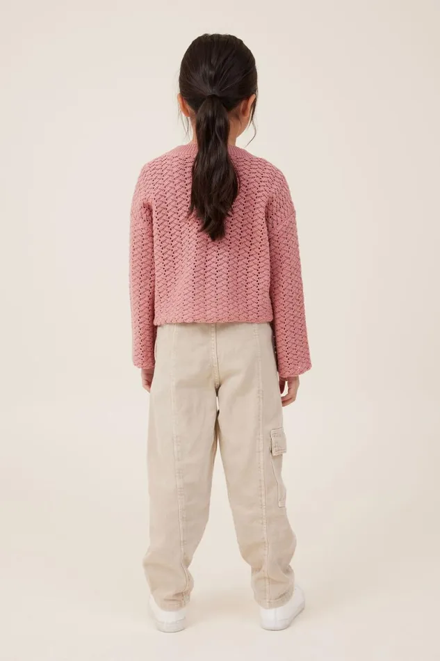 Girls 214 Leggings Pants and Jeans Cotton On Katie Cargo Pant Rainy Day