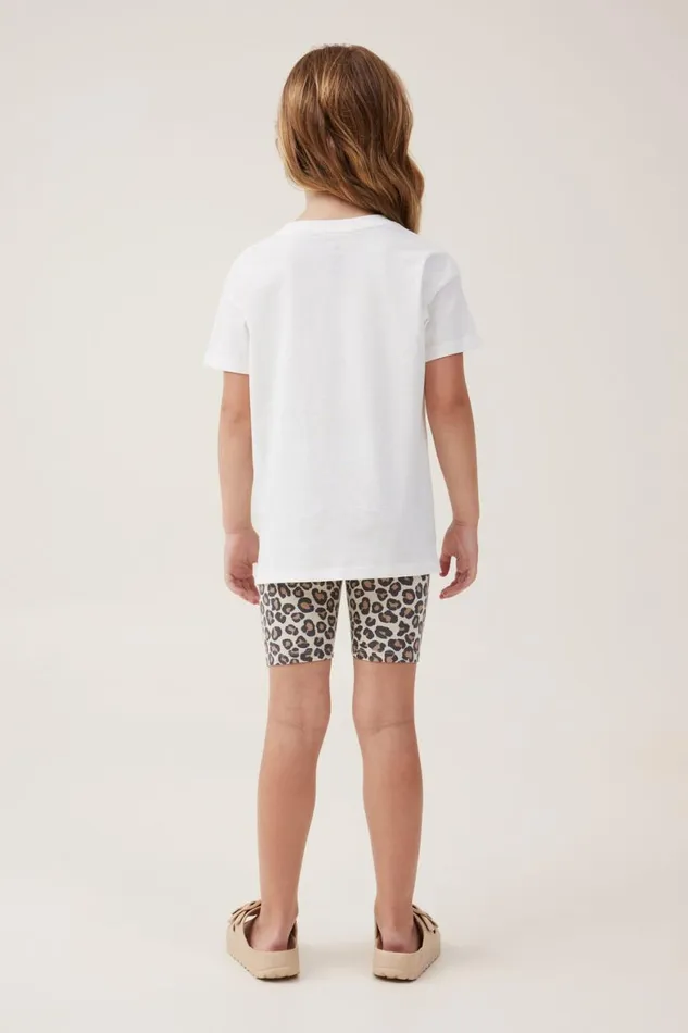 Girls 214 Tops and TShirts Cotton On Poppy Short Sleeve Print Tee Vanillaspeed Racer