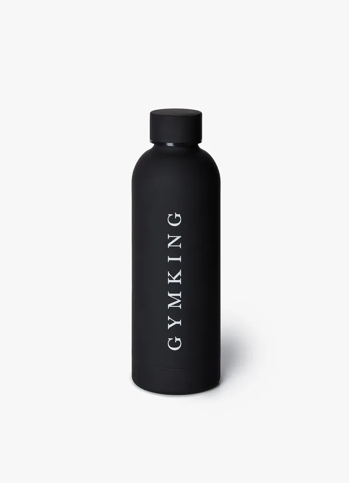 Gym King Accessories Men Stainless Steel Water Bottle 8211 BlackWhite