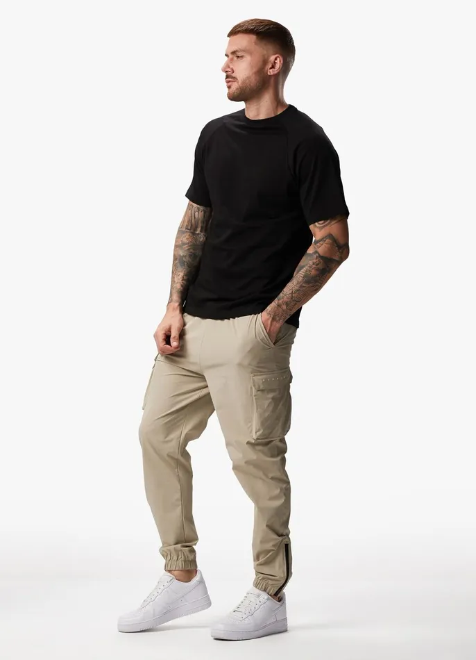 Gym King Cargos Men Rebellion Cargo Jogger 8211 Sandstone