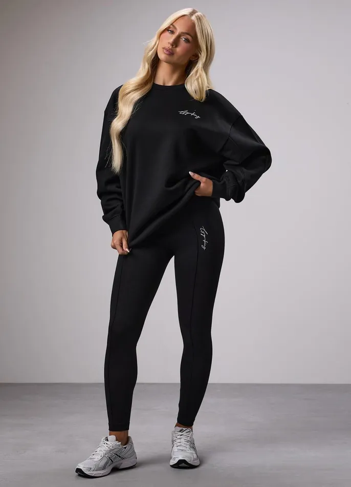 Gym King CoOrds Women Reset Legging 8211 Black