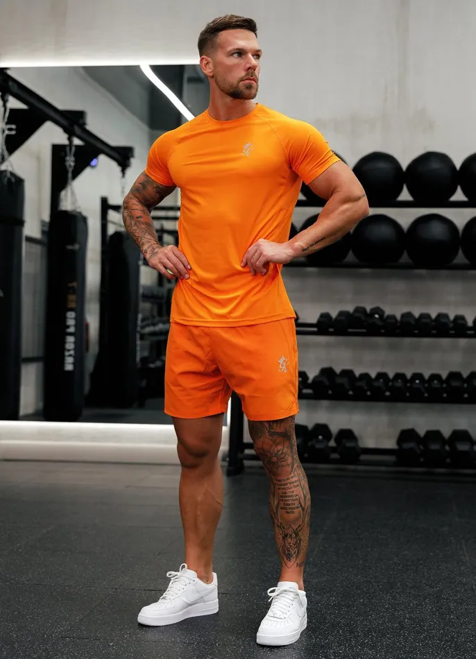 Gym King Gymwear Men Energy 6034 Short 8211 Tangerine