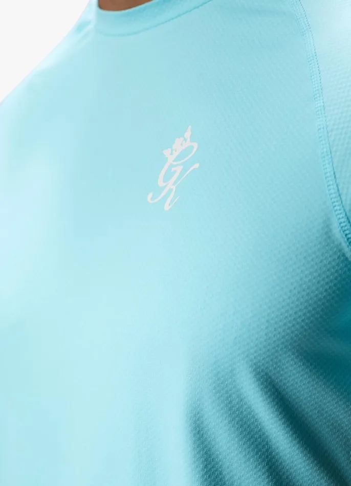 Gym King Gymwear Men Energy Tee 8211 Aqua Sky
