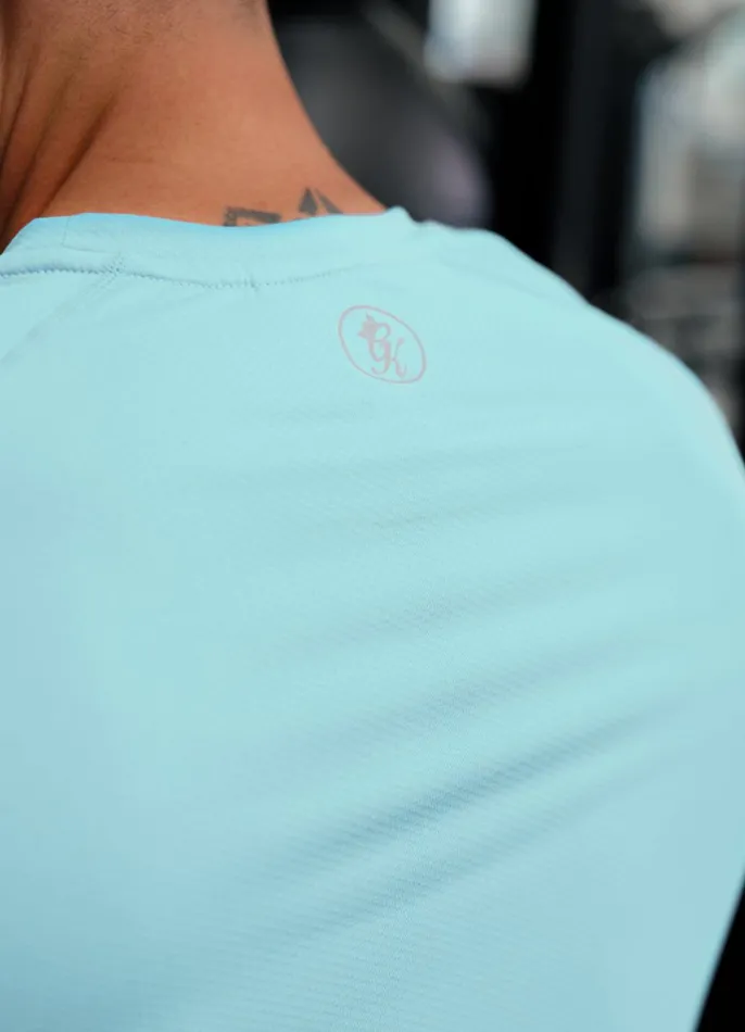 Gym King Gymwear Men Energy Tee 8211 Aqua Sky
