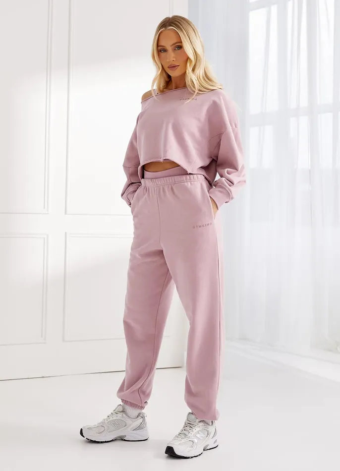 Gym King Joggers Women Move Your Way Jogger 8211 Dusky Mauve
