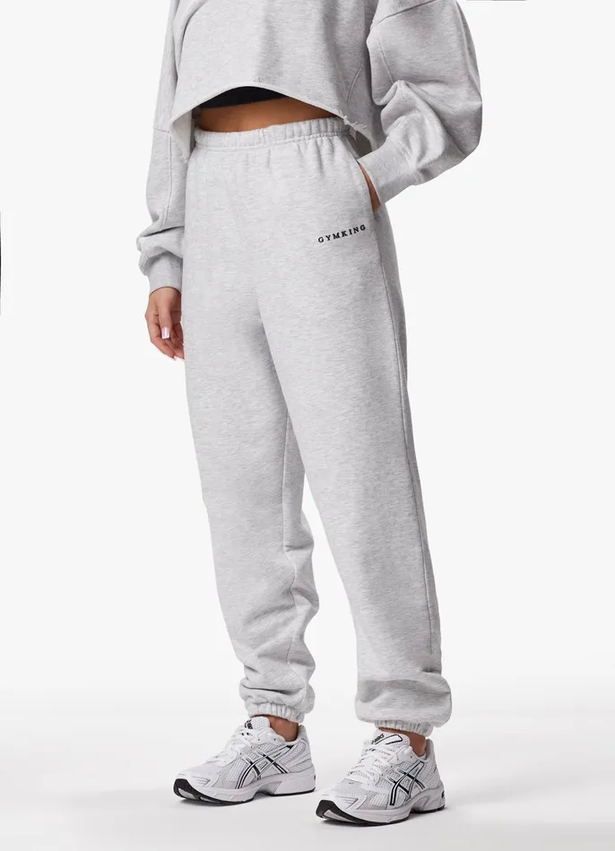 Gym King Joggers Women Move Your Way Jogger 8211 Snow Marl
