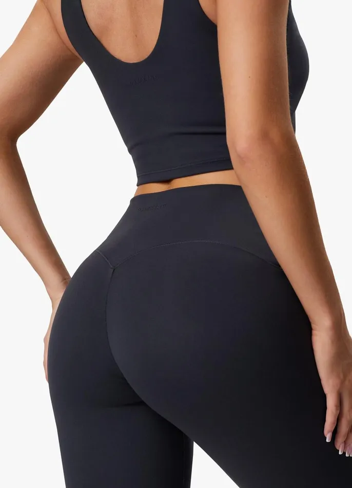 Gym King Leggings Women Peach Luxe Legging 8211 Pewter Luxe