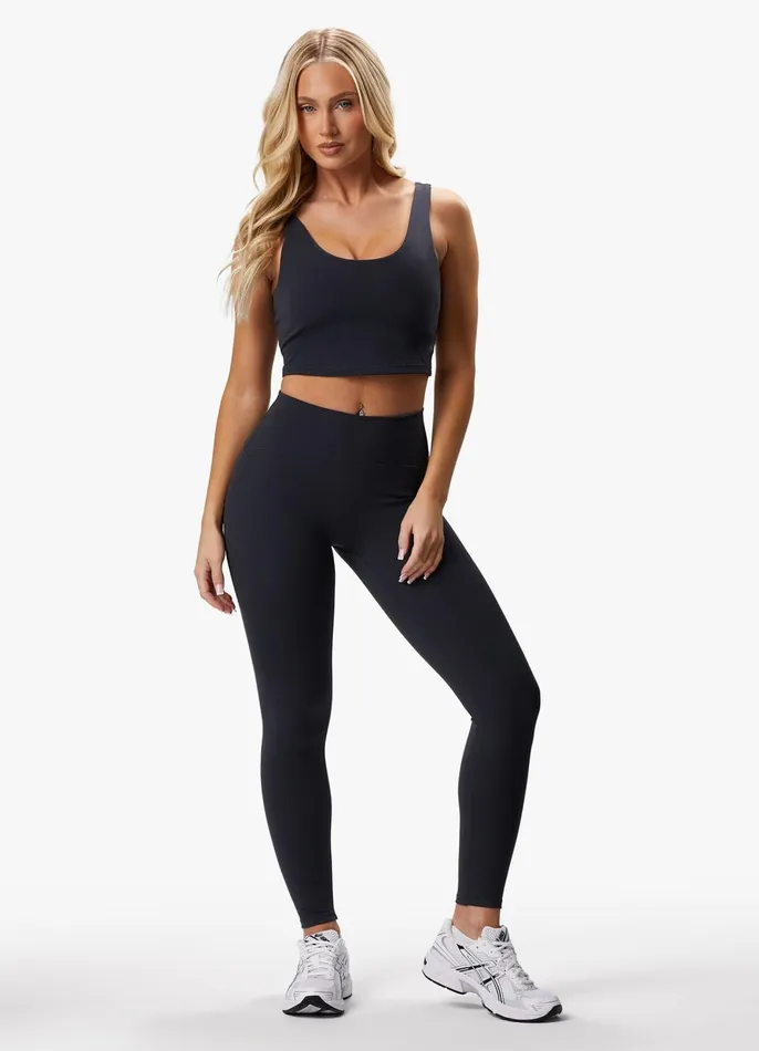 Gym King Leggings Women Peach Luxe Legging 8211 Pewter Luxe