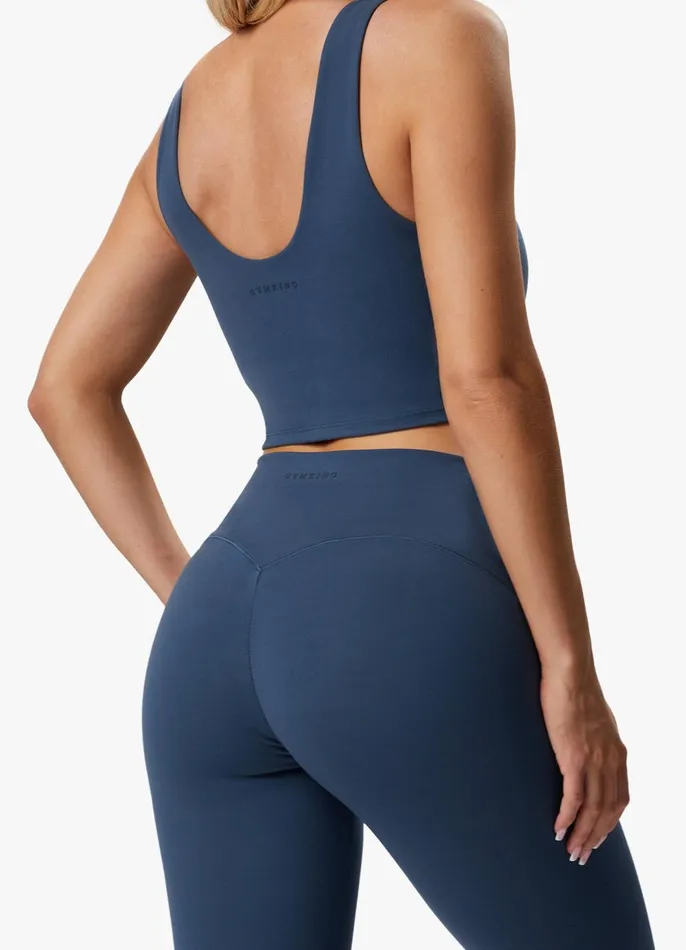 Gym King Leggings Women Peach Luxe Legging 8211 Twilight Blue Luxe