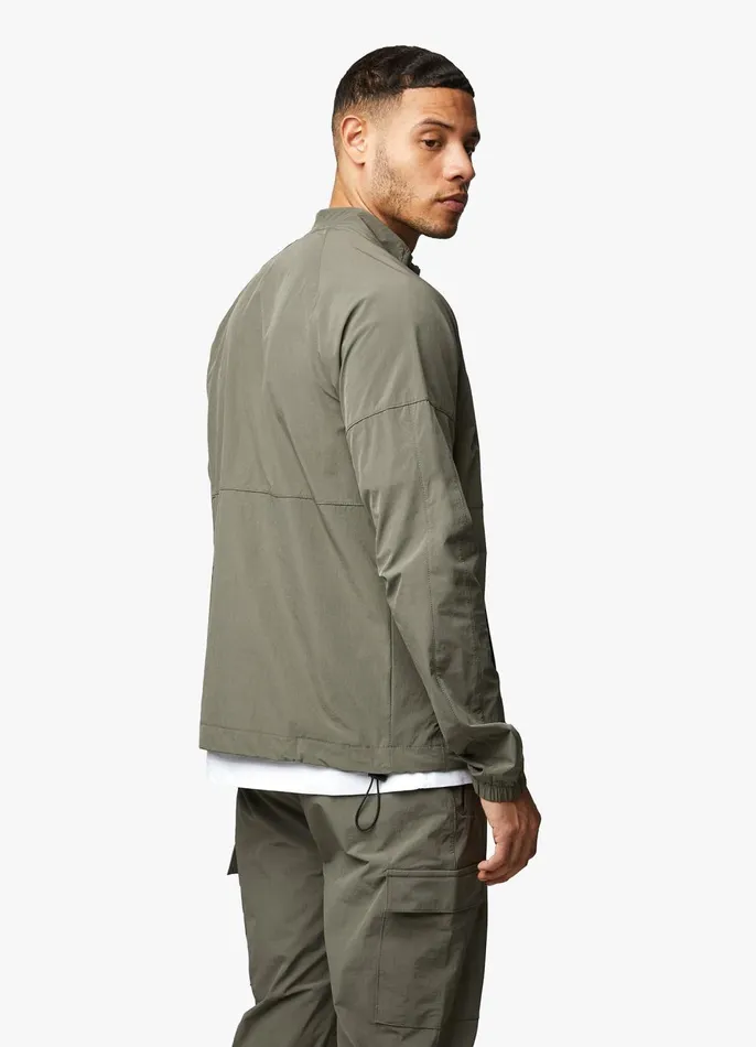 Gym King Outerwear Men Utility Woven Bomber 8211 Olive
