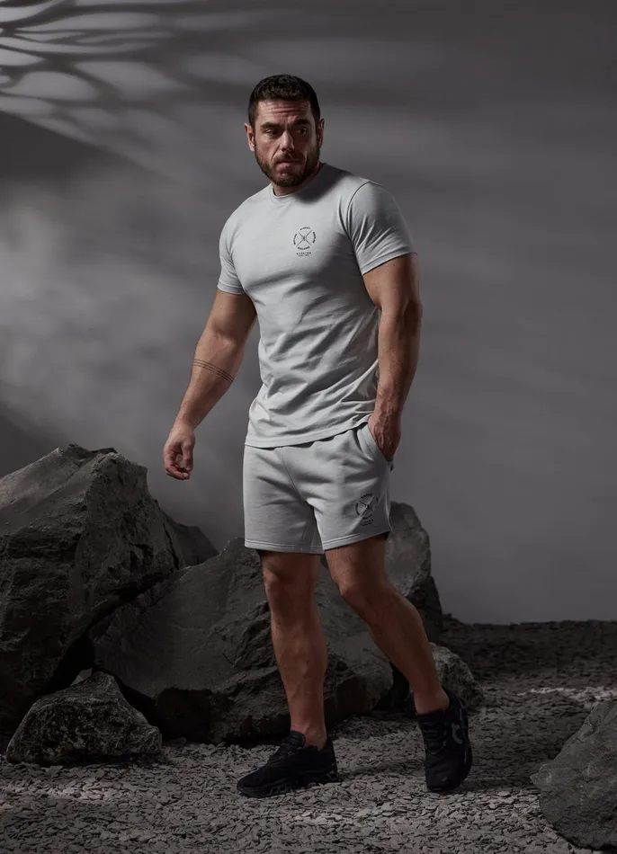 Gym King Shorts Men Compass Short 8211 Urban Grey