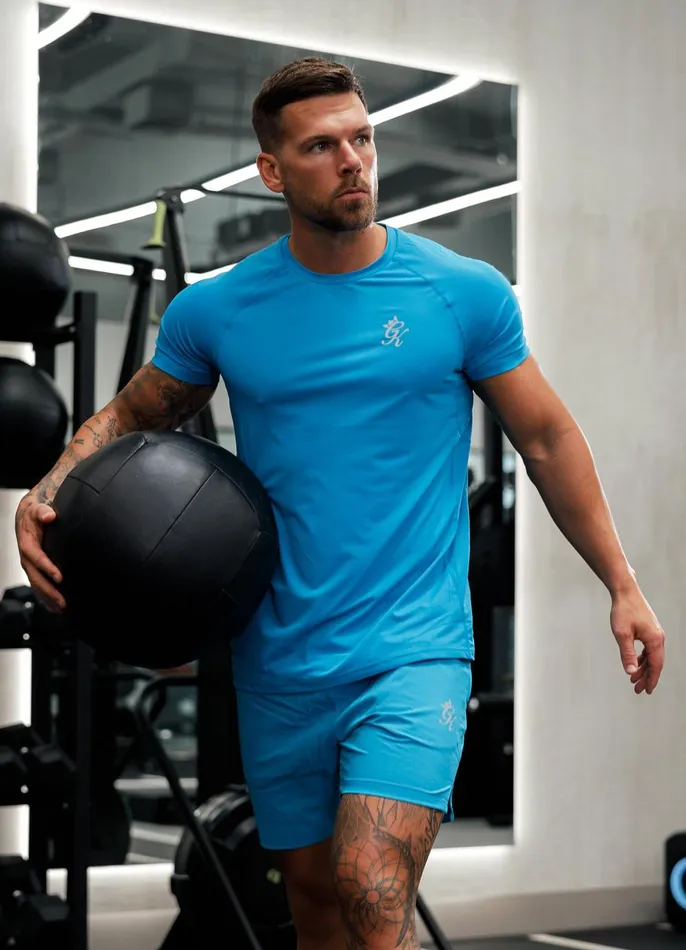 Gym King Shorts Men Energy 6034 Short 8211 Ocean Blue