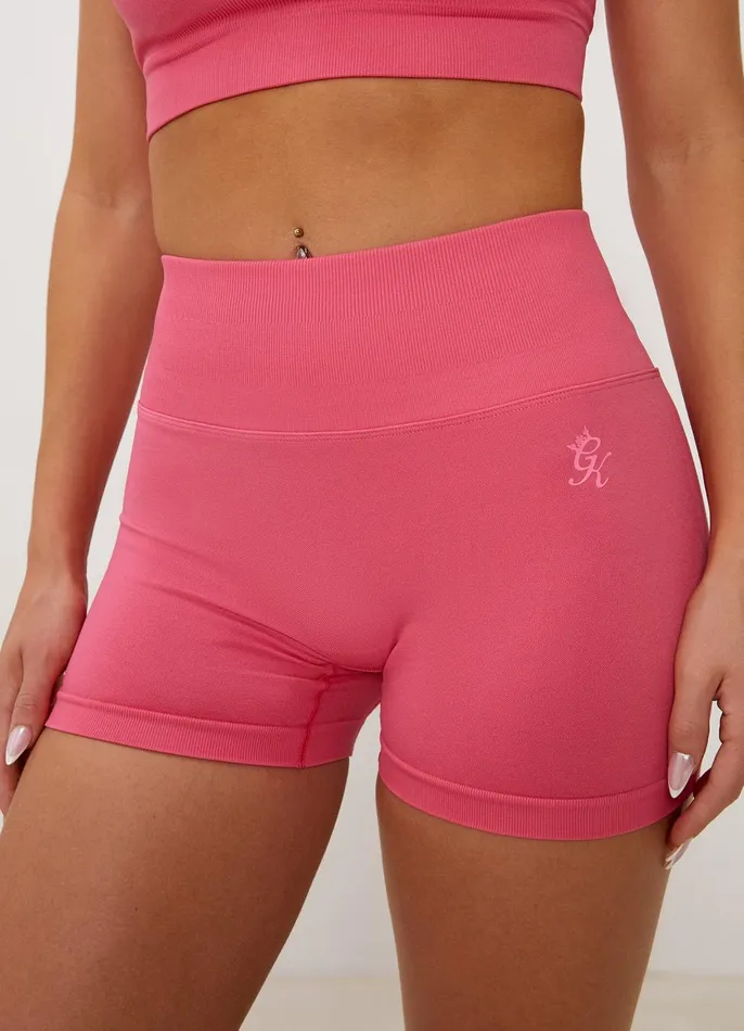 Gym King Shorts Women Sculpt Seamless 3034 Short 8211 Bright Fuchsia