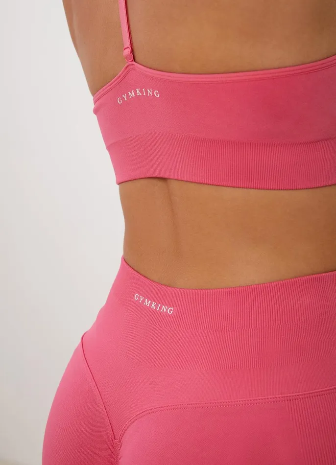 Gym King Shorts Women Sculpt Seamless 3034 Short 8211 Bright Fuchsia