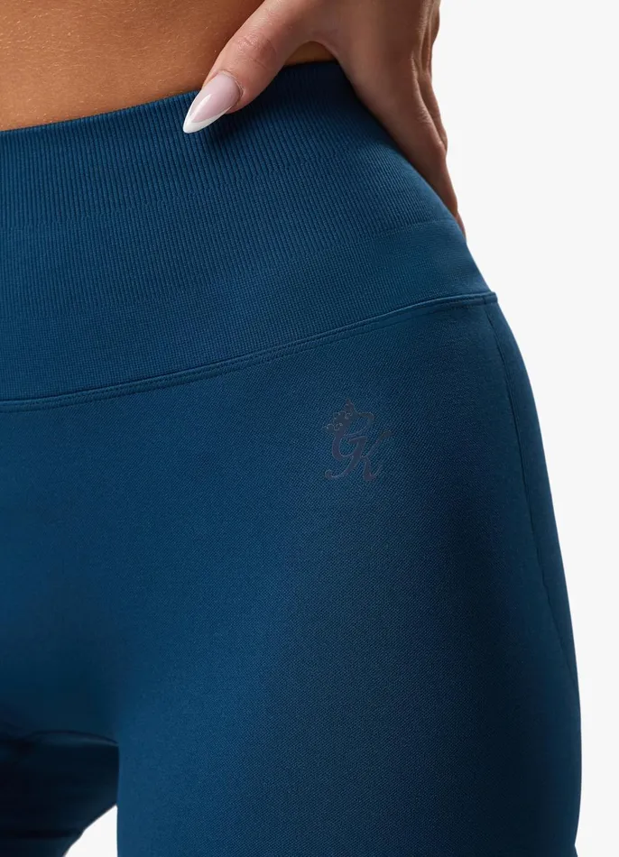 Gym King Shorts Women Sculpt Seamless 3034 Short 8211 Marine Teal