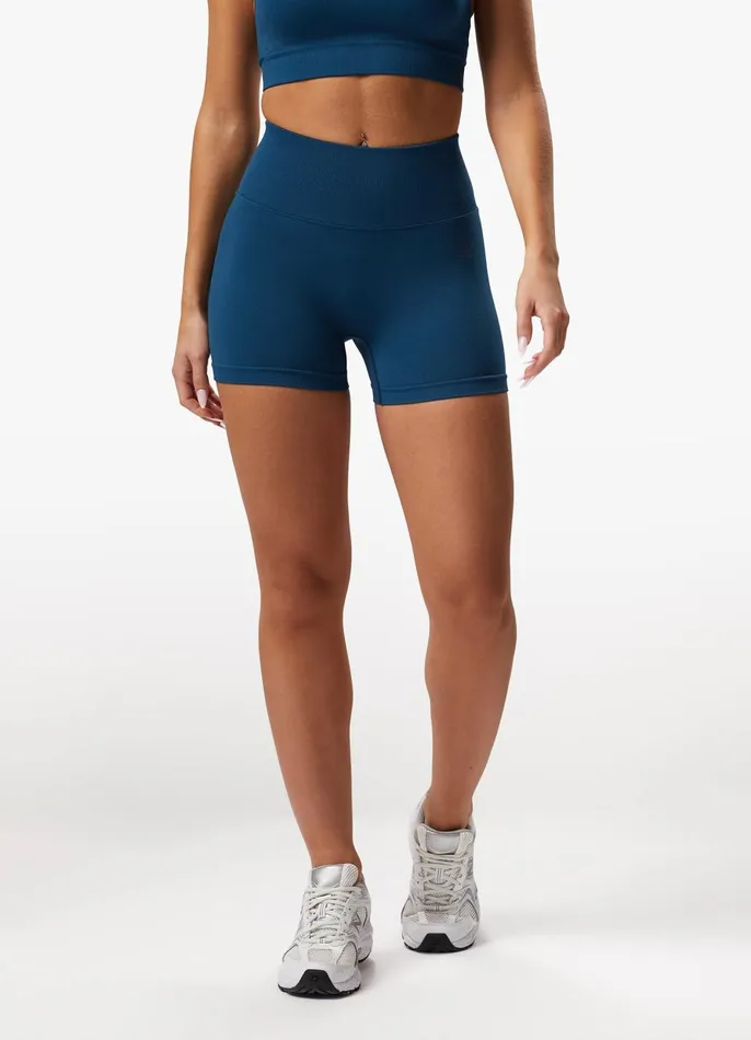Gym King Shorts Women Sculpt Seamless 3034 Short 8211 Marine Teal