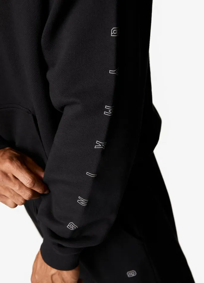 Gym King Sweatshirts and Hoodies Men Stealth Loopback Hood 8211 Black