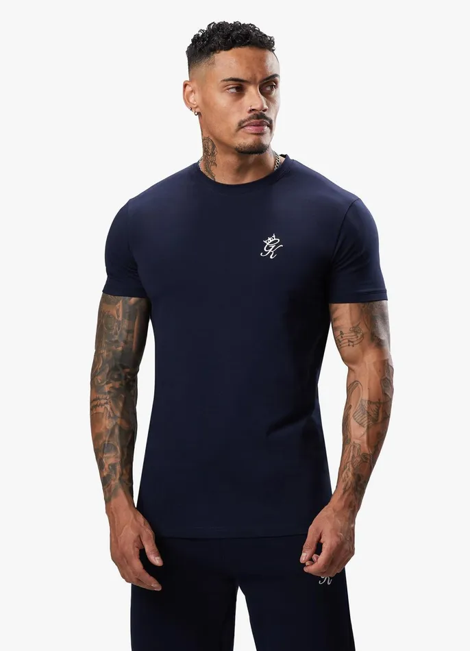 Gym King TShirts Men Fundamental Tee 8211 Navy