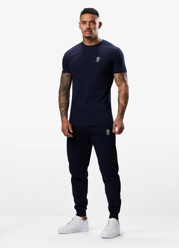 Gym King TShirts Men Fundamental Tee 8211 Navy