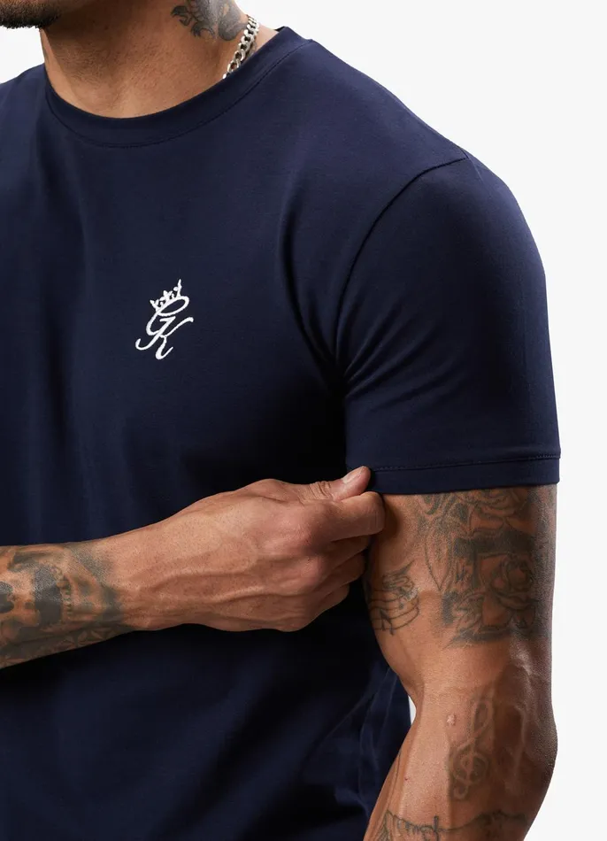 Gym King TShirts Men Fundamental Tee 8211 Navy