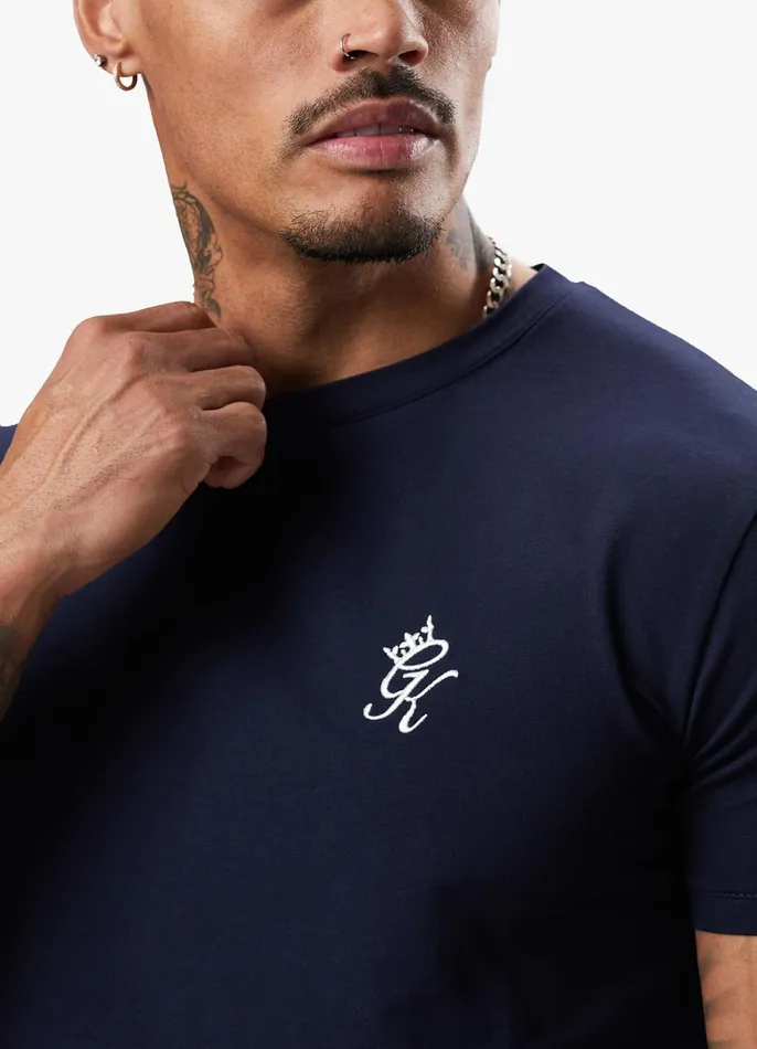 Gym King TShirts Men Fundamental Tee 8211 Navy