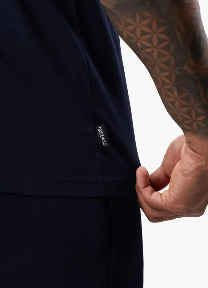 Gym King TShirts Men Fundamental Tee 8211 Navy