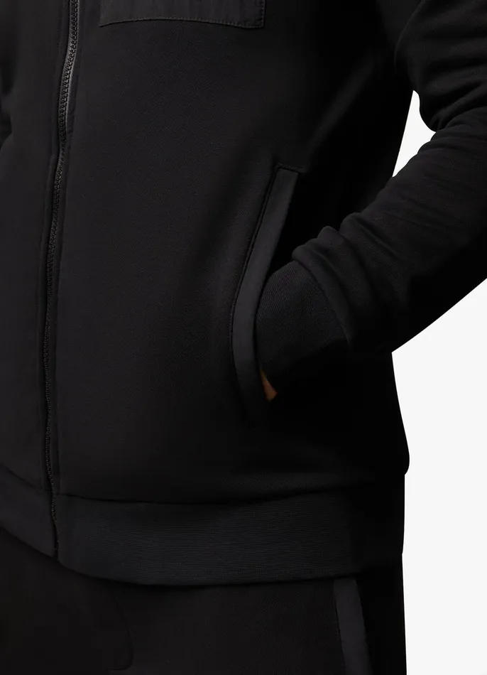 Gym King Tracksuit Tops Men Eclipse FZ Hood 8211 Black