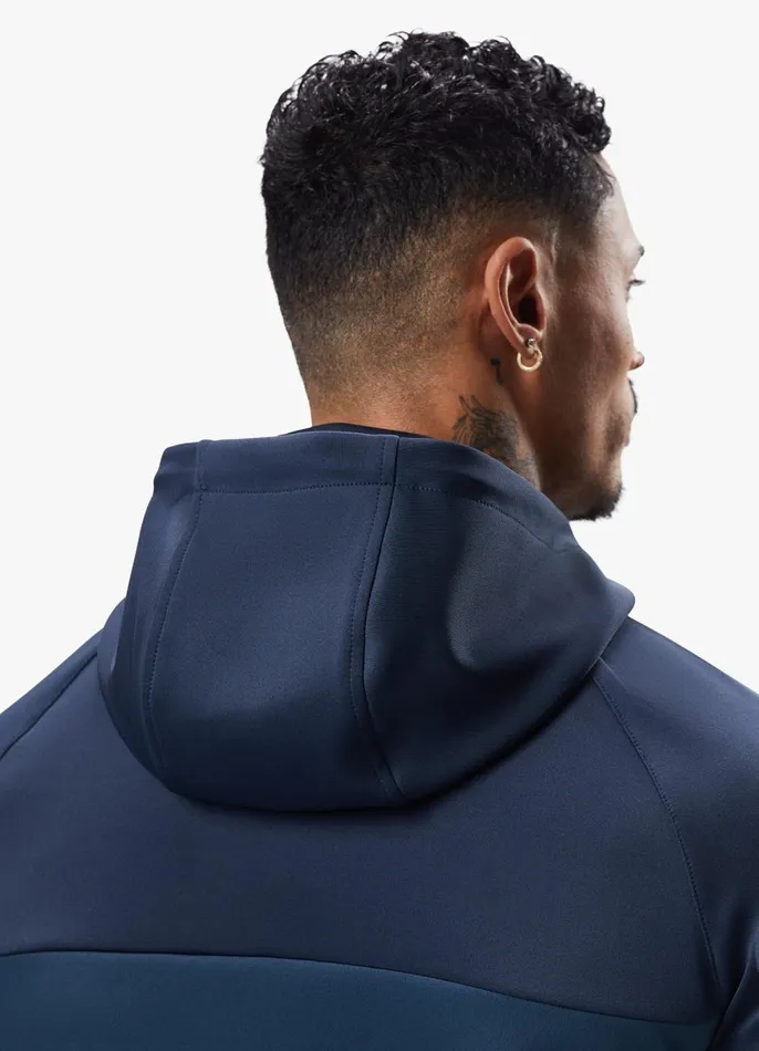 Gym King Tracksuit Tops Men Precision FZ Hood 8211 Twilight BlueStorm Blue