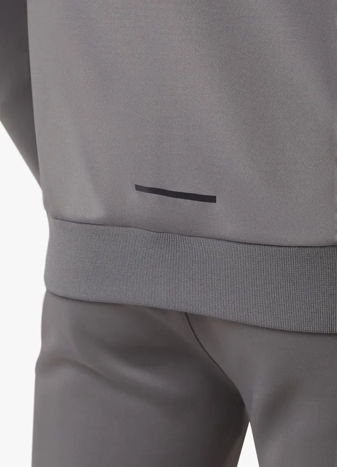 Gym King Tracksuit Tops Men Taped Core Plus Jacket 8211 SteelSilver Grey