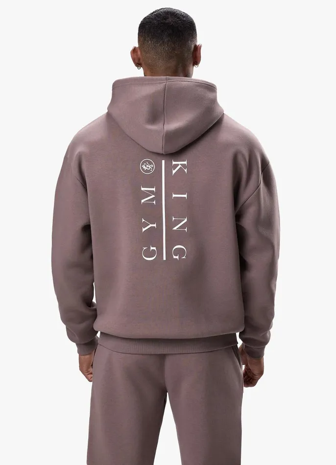 Gym King Tracksuits Men Division Hood Tracksuit 8211 Iron