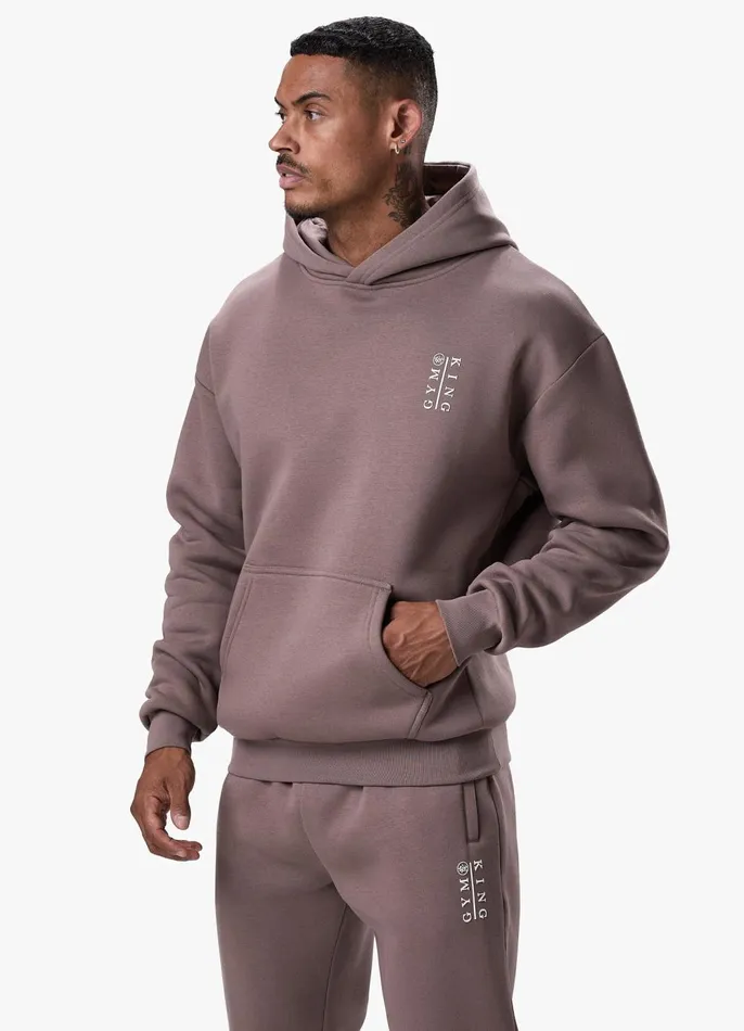 Gym King Tracksuits Men Division Hood Tracksuit 8211 Iron