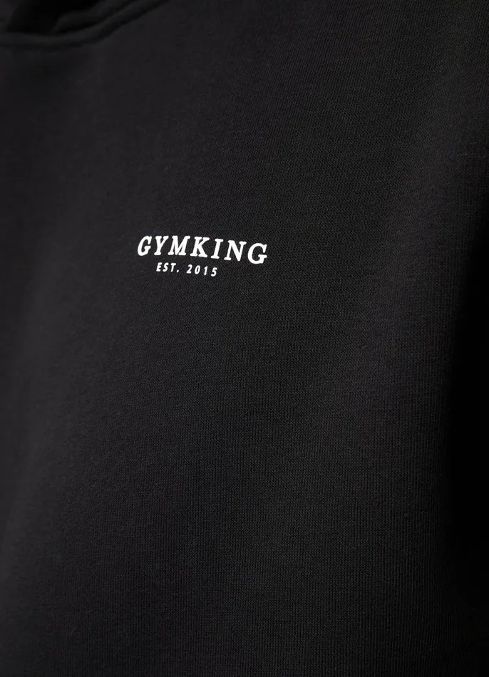 Gym King Tracksuits Men Established Tracksuit 8211 Black Gym King Tracksuits Men Established Tracksuit 8211 Black