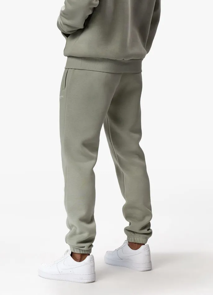 Gym King Tracksuits Men Established Tracksuit 8211 Sage Grey