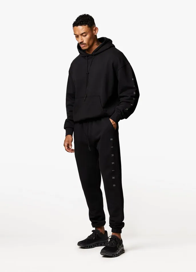 Gym King Tracksuits Men Stealth Loopback Tracksuit 8211 Black