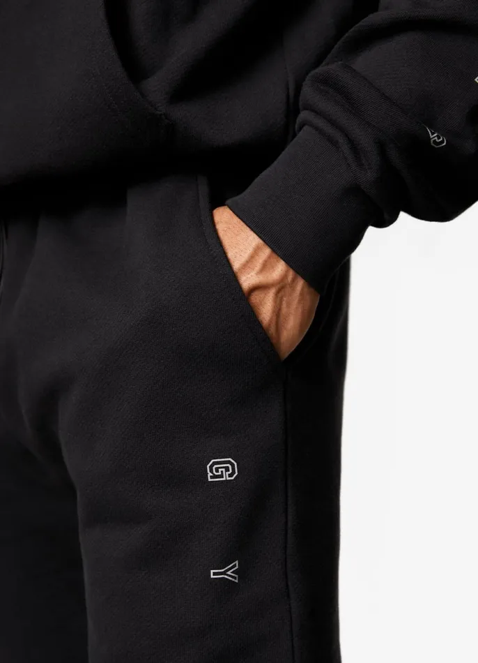 Gym King Tracksuits Men Stealth Loopback Tracksuit 8211 Black