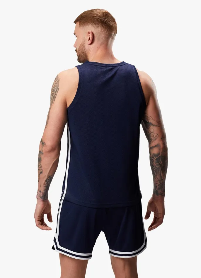 Gym King Vests Men Higher State Vest 8211 Navy