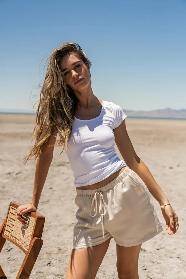 Hayley Top In White White Women Bohme Tops