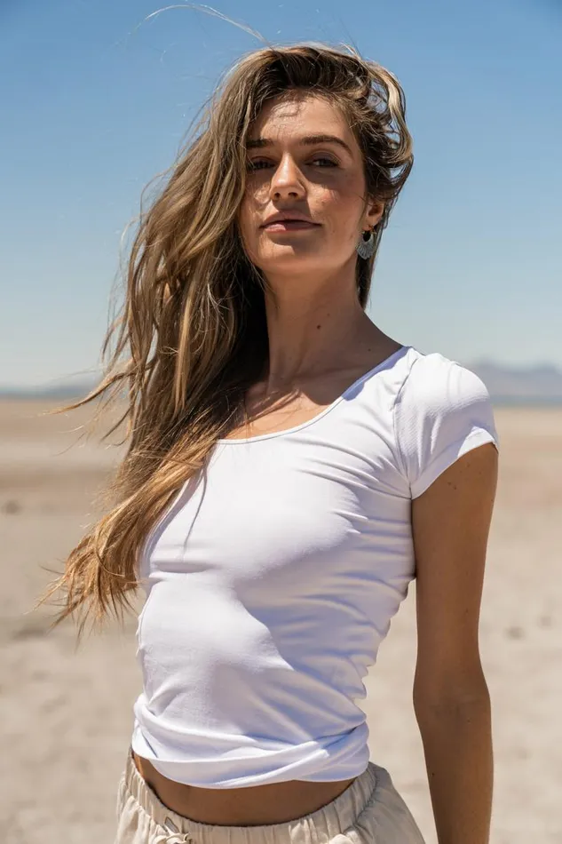 Hayley Top In White White Women Bohme Tops
