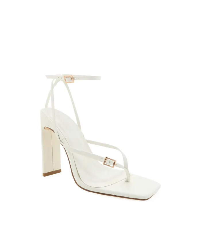 Heels Billini Block Heels BRIA WHITE