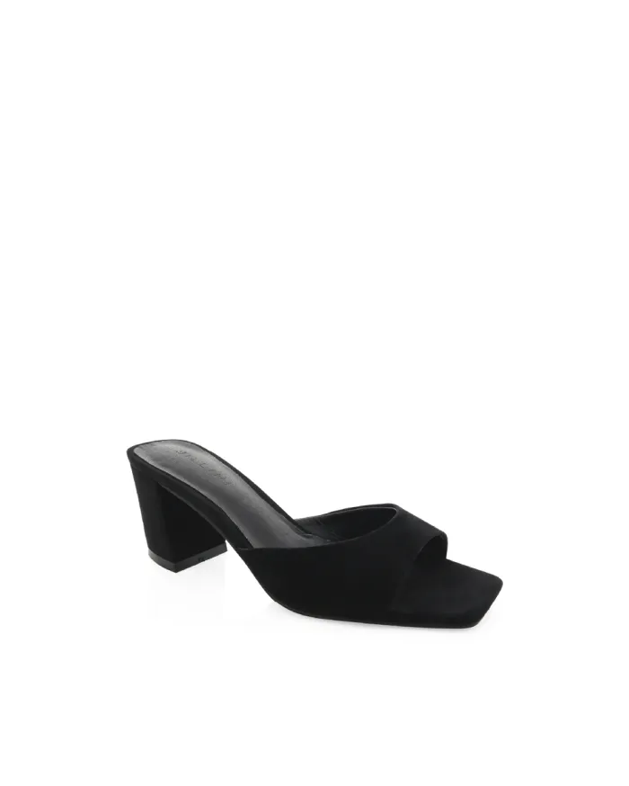 Heels Billini Block Heels QUINEA BLACK SUEDE
