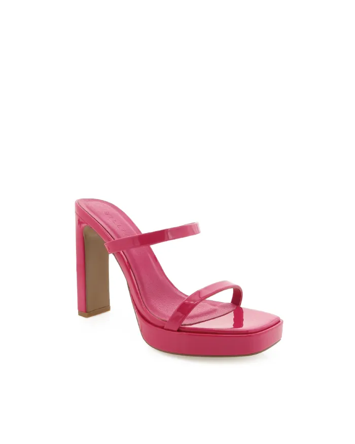 Heels Billini Block Heels QUINLA WILD BERRY PATENT
