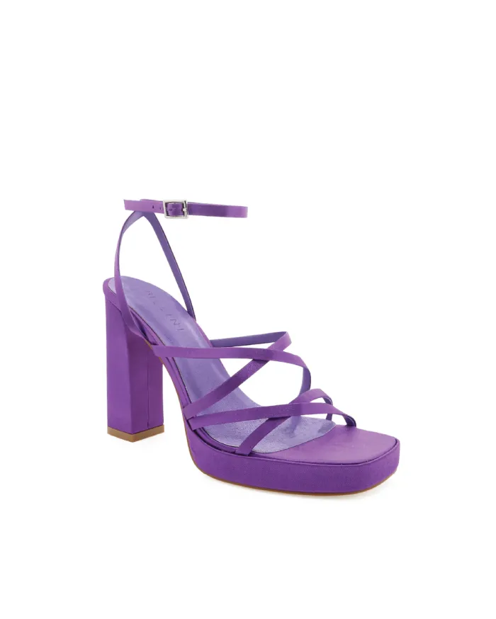 Heels Billini Block Heels TAVOLO GRAPE SATIN